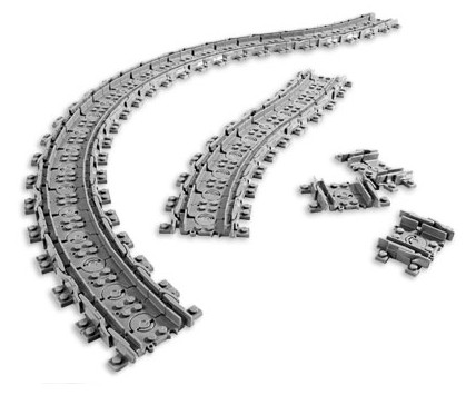 8867 Flexible Train Track