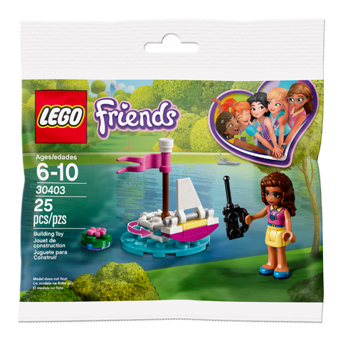 30403 Olivia's remote control boat