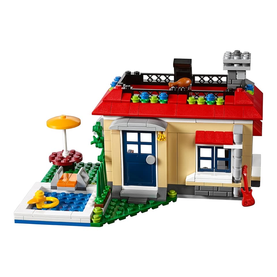 31067 Modular Poolside Holiday