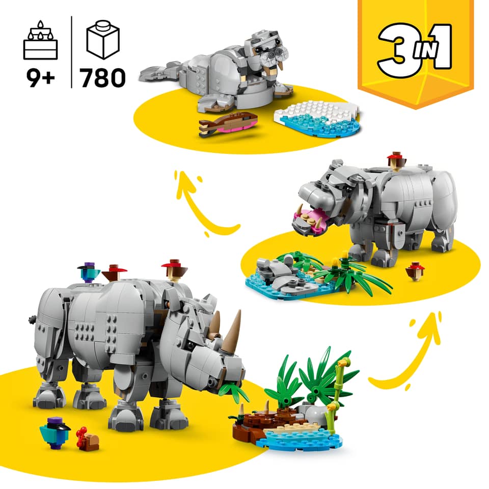 31171 Majestic Rhino