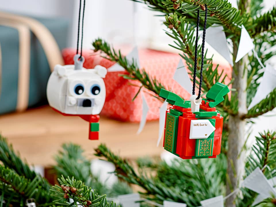 40494 Polar bear and gift pack