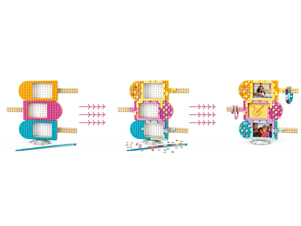 41956 Ice Cream Picture Frames & Bracelet
