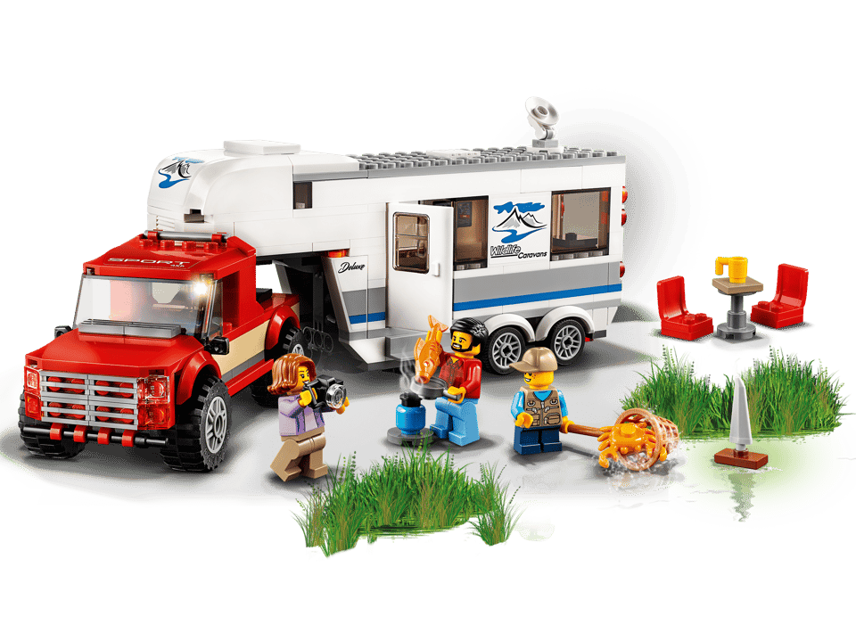 60182 Pickup & Caravan