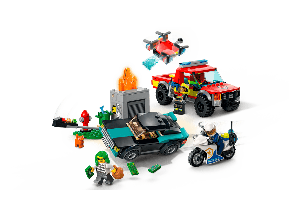 60319 Fire Rescue & Police Chase