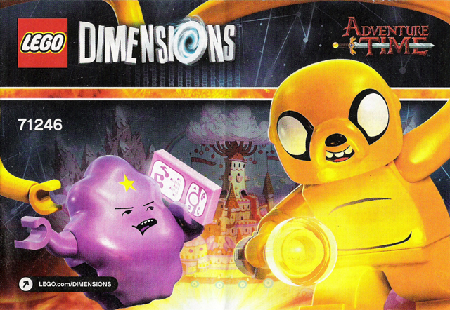 71246 Adventure Time Jake and LSP Dimensions Team Pack