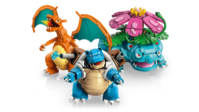 72153 Venusaur, Charizard and Blastoise