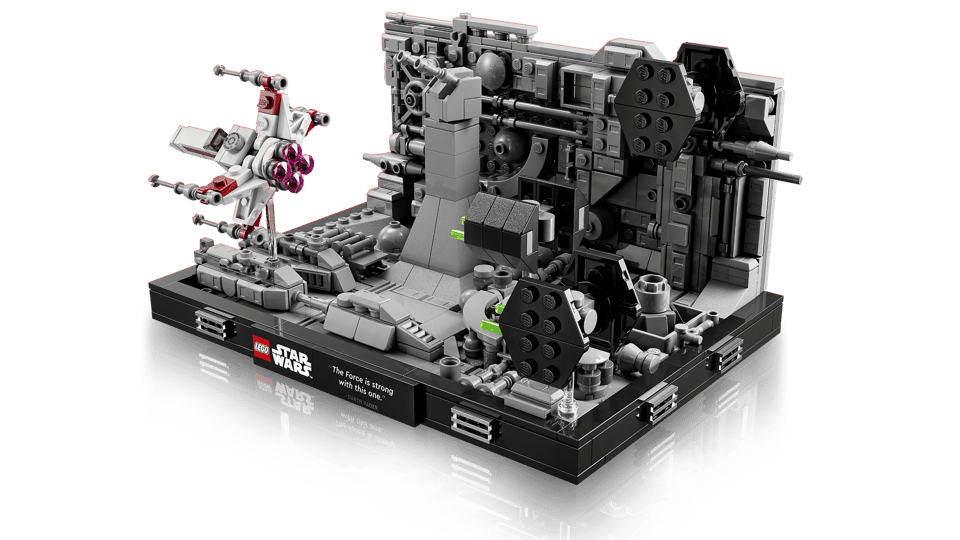 75329 Death Star Trench Run Diorama