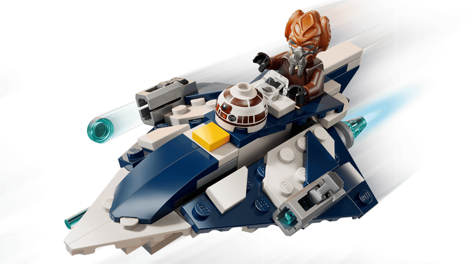 75400 Plo Koon's Jedi Starfighter Microfighter
