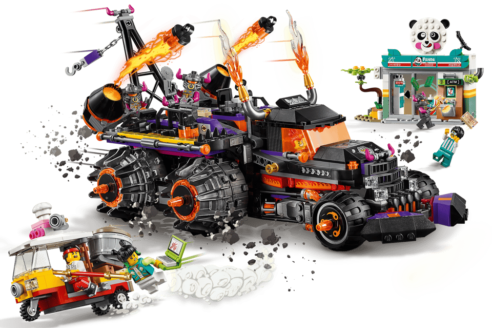 80011 Monkie Kid Red Son's Inferno Truck