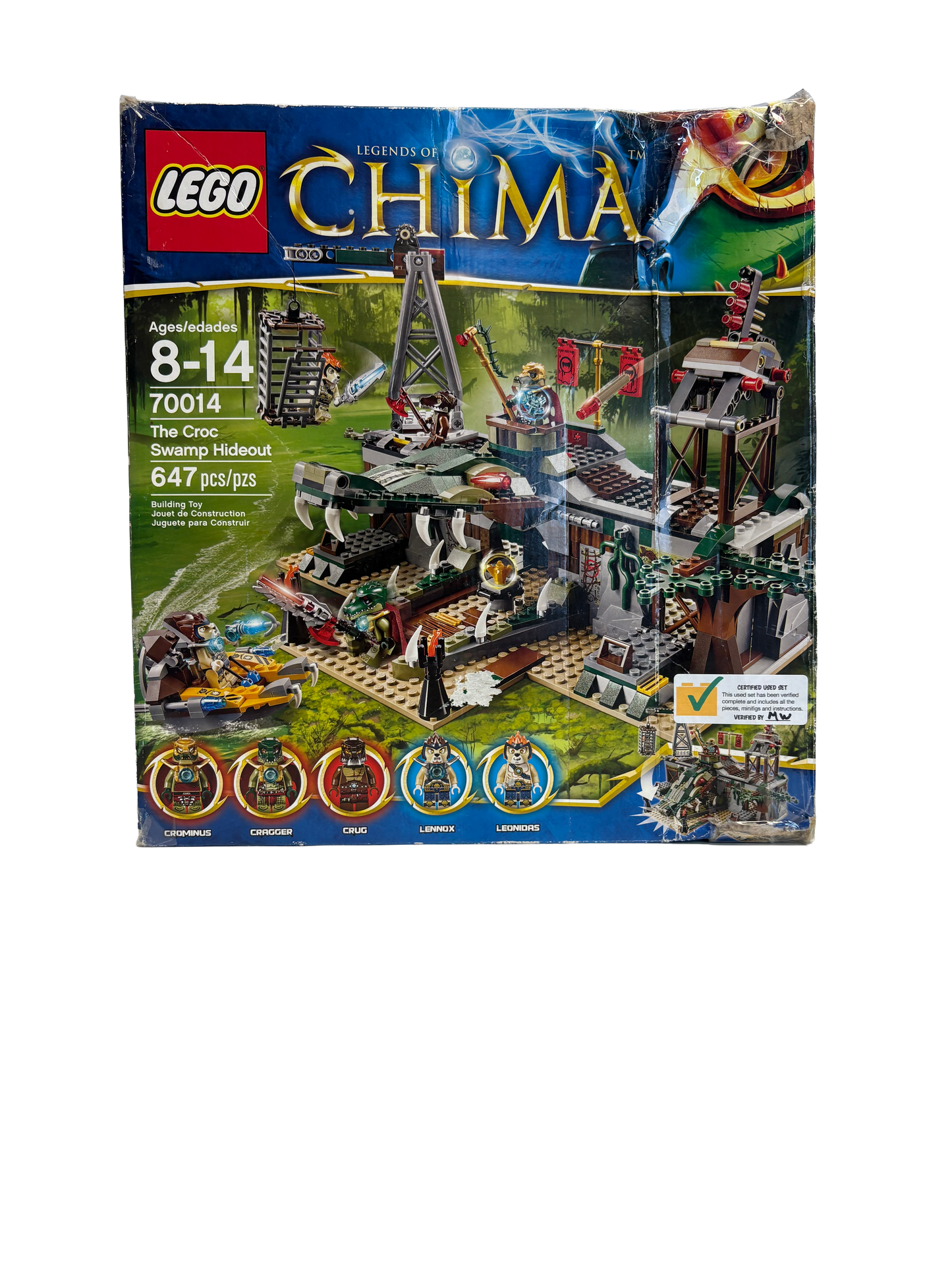 Certified 70014 The Croc Swamp Hideout