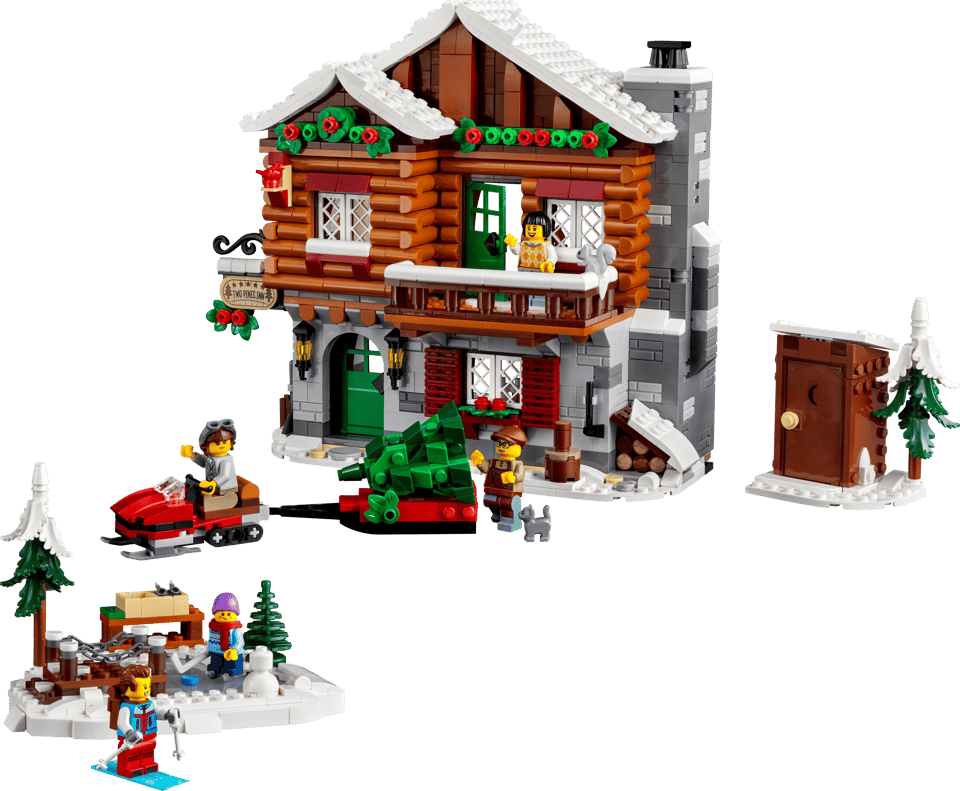 10325 Alpine Lodge Winter village collection
