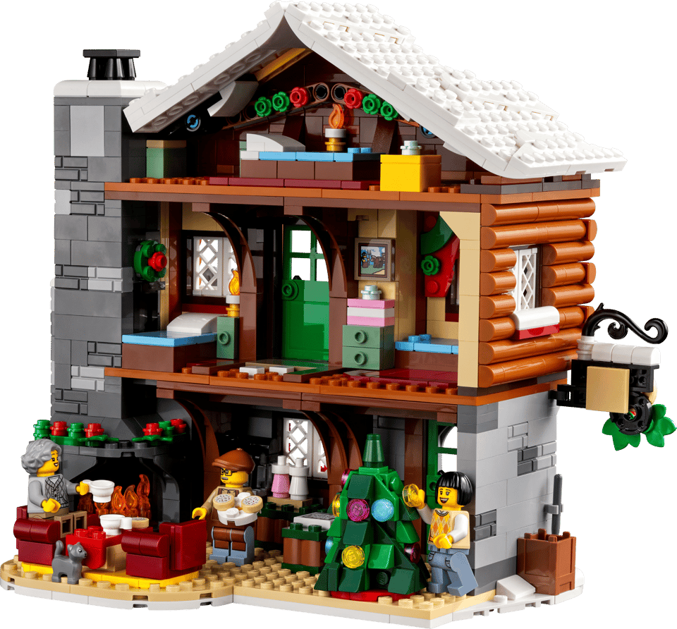 10325 Alpine Lodge Winter village collection