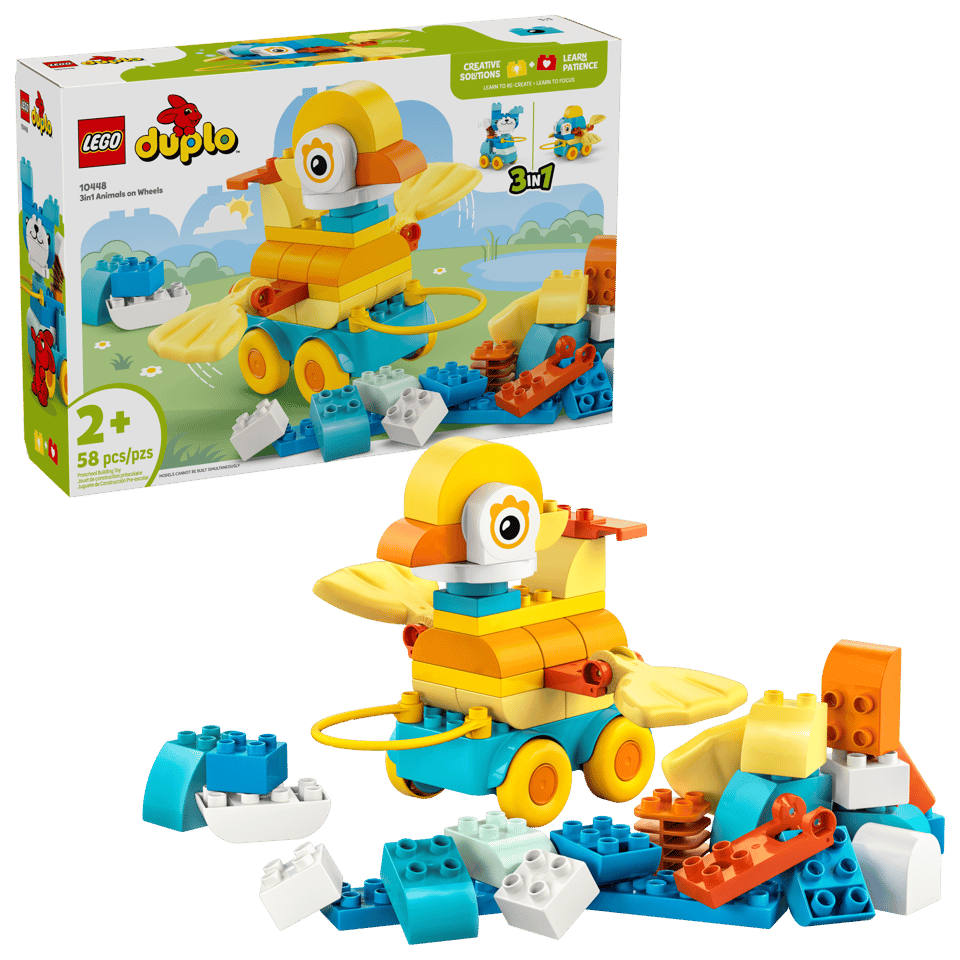 10448 3in1 Animals on Wheels