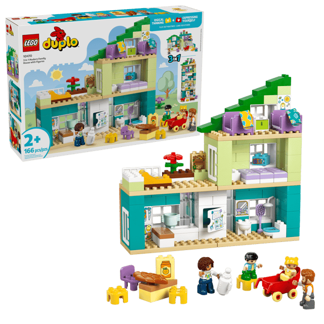 10470 3 in 1 Modern House