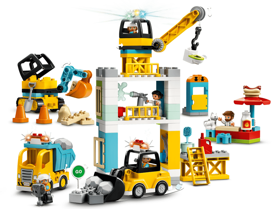 10933-C Tower Crane & Construction