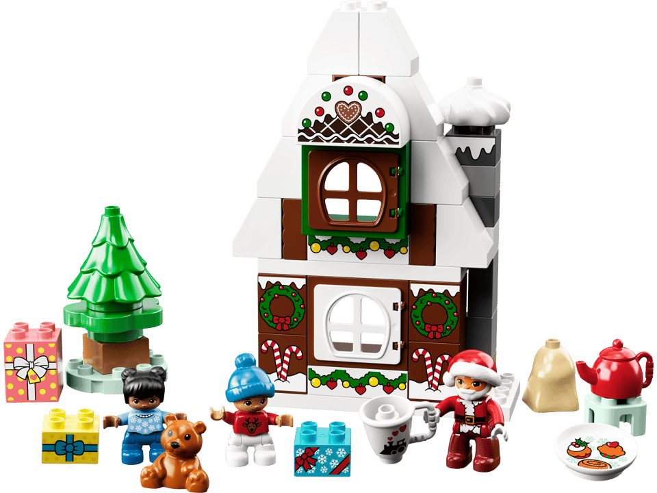 10976 Santa's Gingerbread House