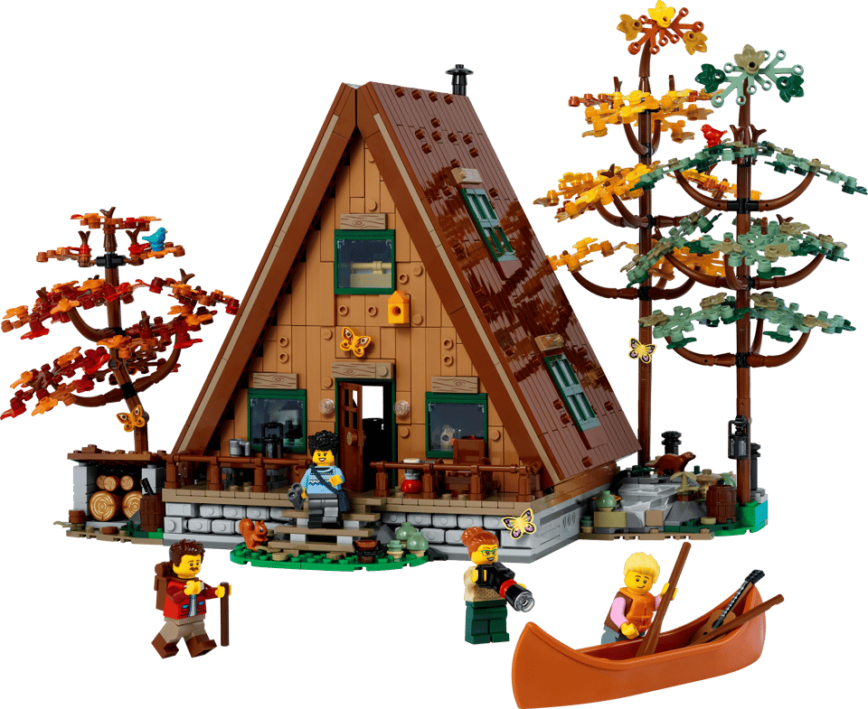 21338-C A-Frame Cabin