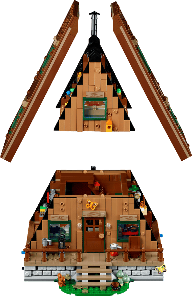 21338-C A-Frame Cabin
