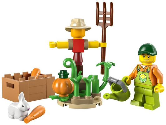 30590 Farm Garden and scarecrow