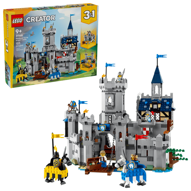 31168 Medieval Horse Knight Castle