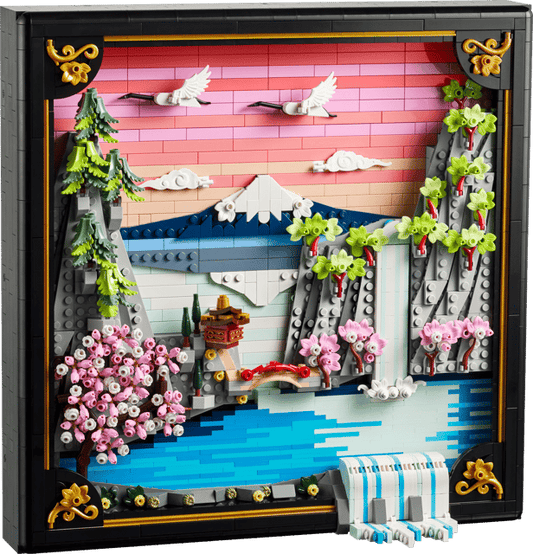 31218 Japanese Cherry Blossom Landscape