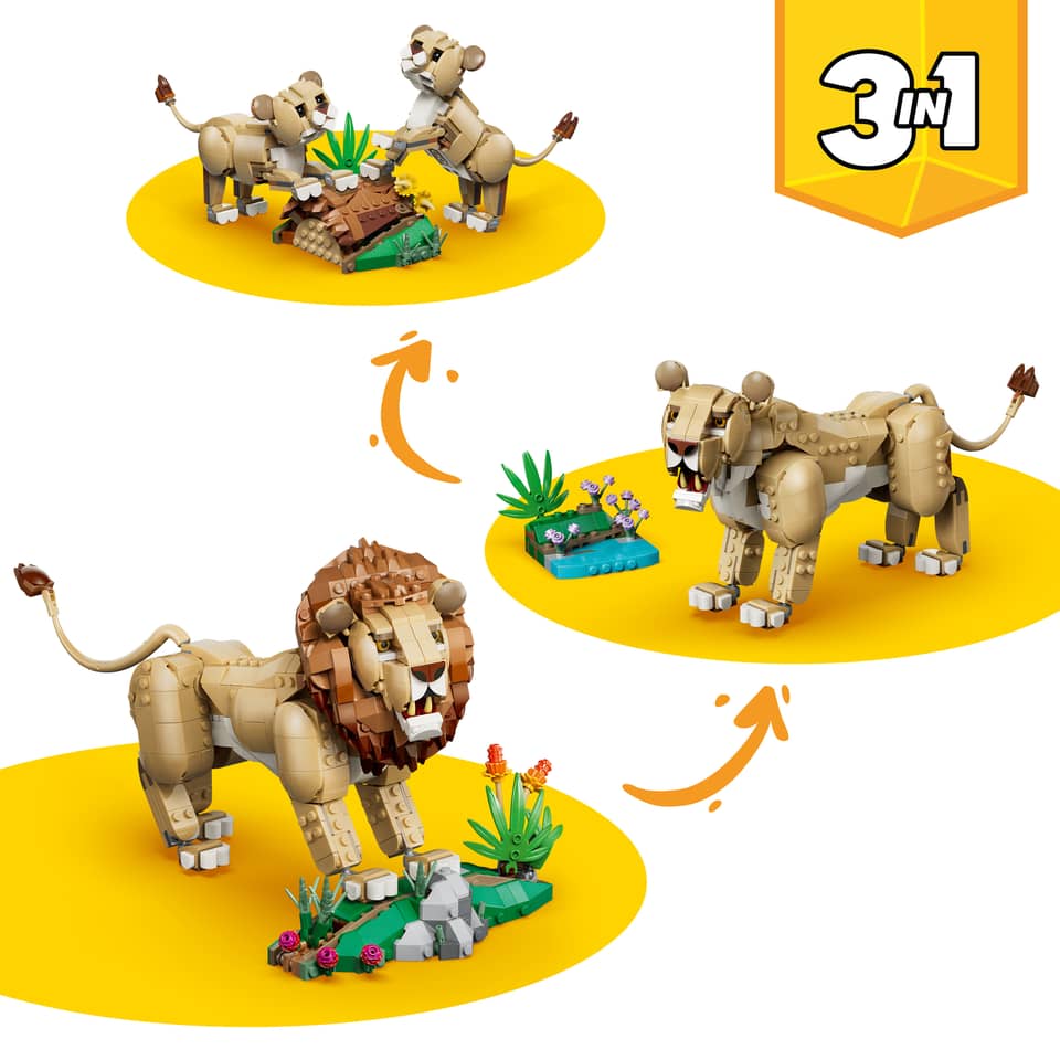 31386 Wild Animal: Majestic Lion