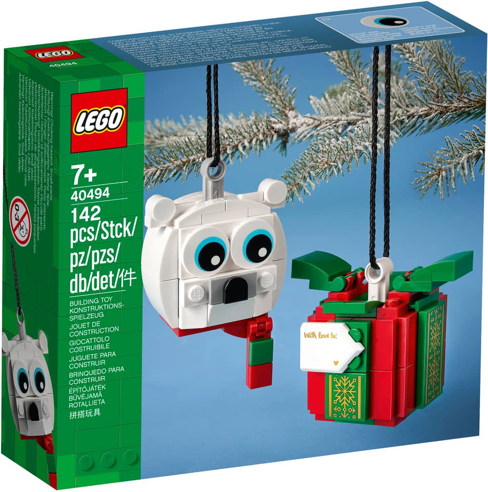 40494 Polar bear and gift pack
