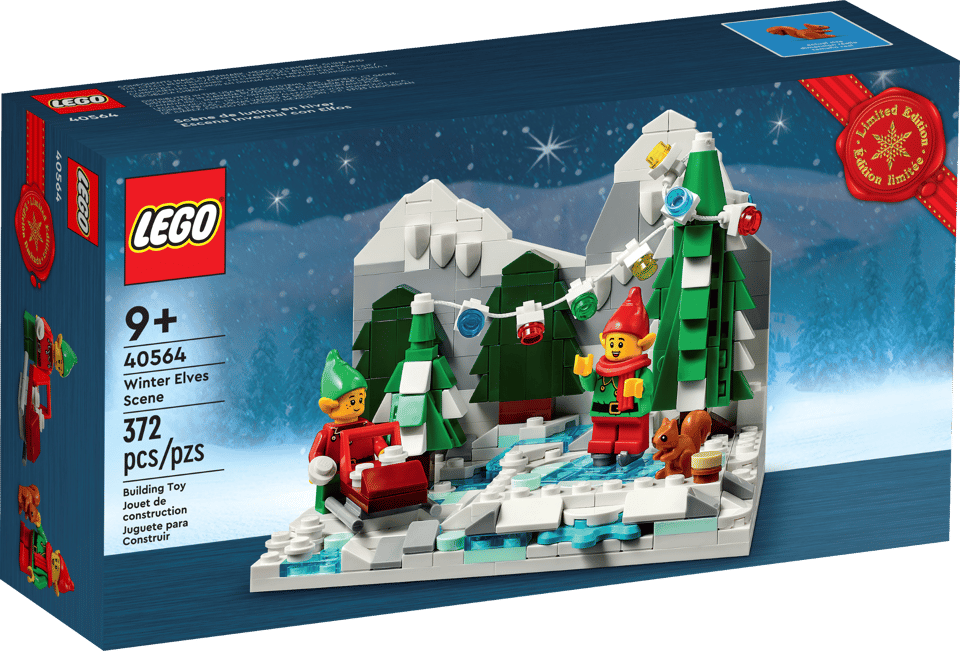 40564 Winter Elves Scene