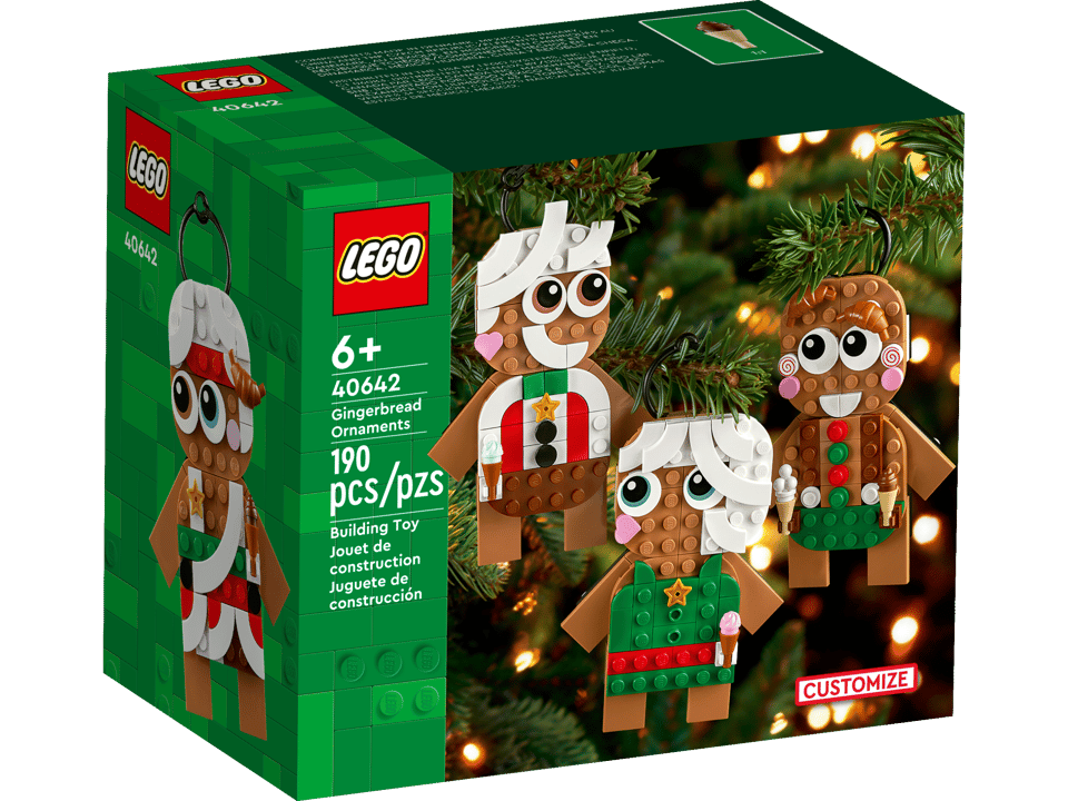 40642 Gingerbread Ornaments