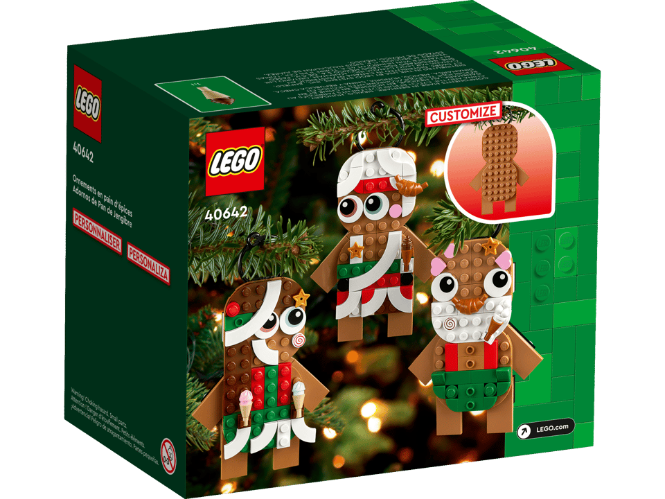 40642 Gingerbread Ornaments