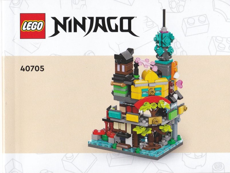 40705 Micro ninjago city Gardens