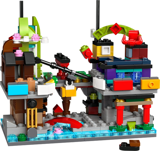 40706 Micro ninjago city markets