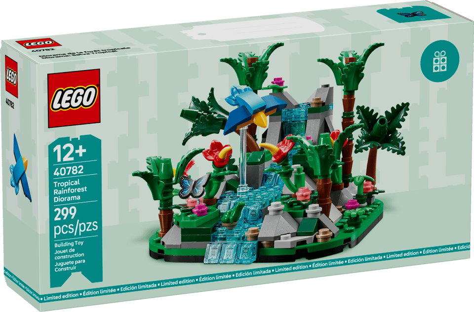 40782 Tropical rainforest diorama