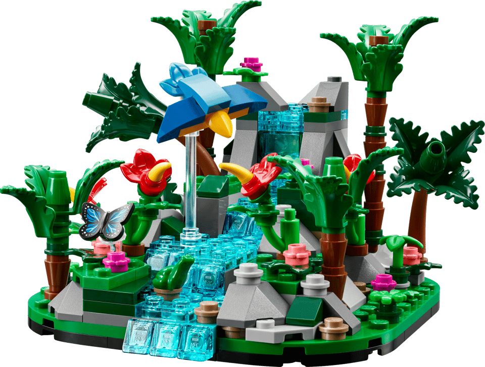 40782 Tropical rainforest diorama