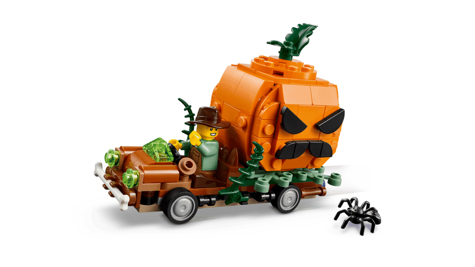 40822 Jack o lantern pickup truck
