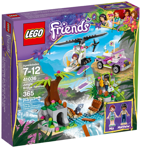 41036 Jungle Bridge Rescue