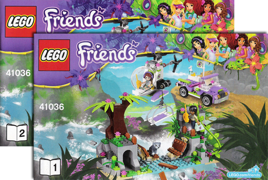 41036 Jungle Bridge Rescue