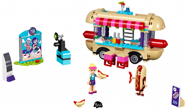 41129 Amusement Park Hot Dog Stand