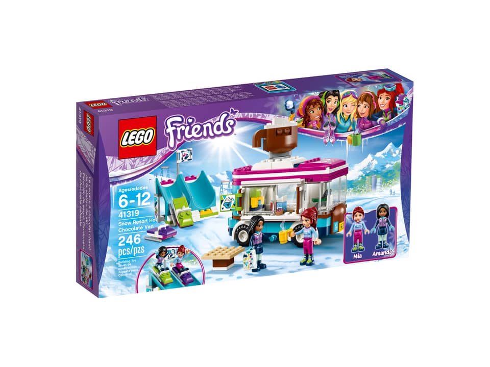 41319 Snow Resort Hot Chocolate Van