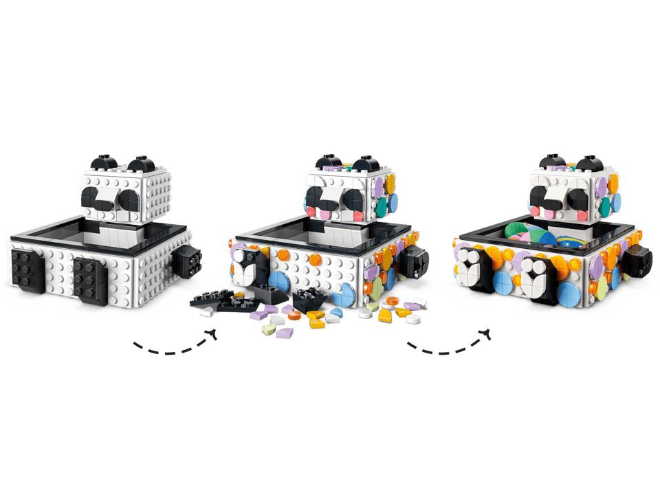 41959 Cute Panda Tray
