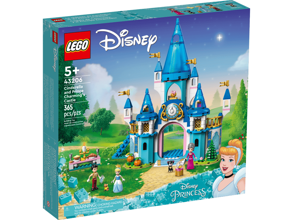 43206 Cinderella and Prince Charming's Castle
