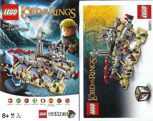 50011 The Battle of Helms Deep Boardgame