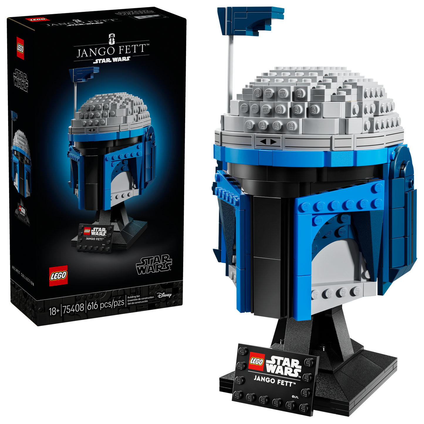 75408 Jango Fett Helmet