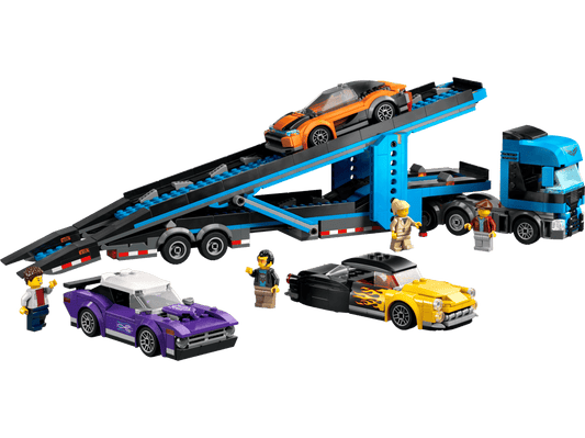 60408 Car Transporter Truck with Sports Cars (3 cars)