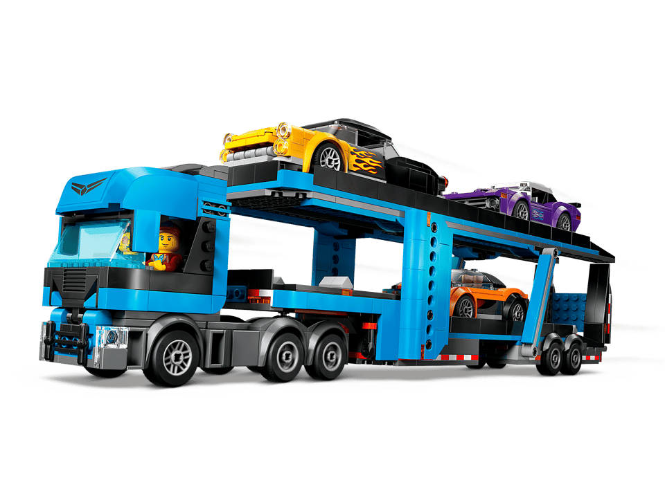 60408 Car Transporter Truck with Sports Cars (3 cars)