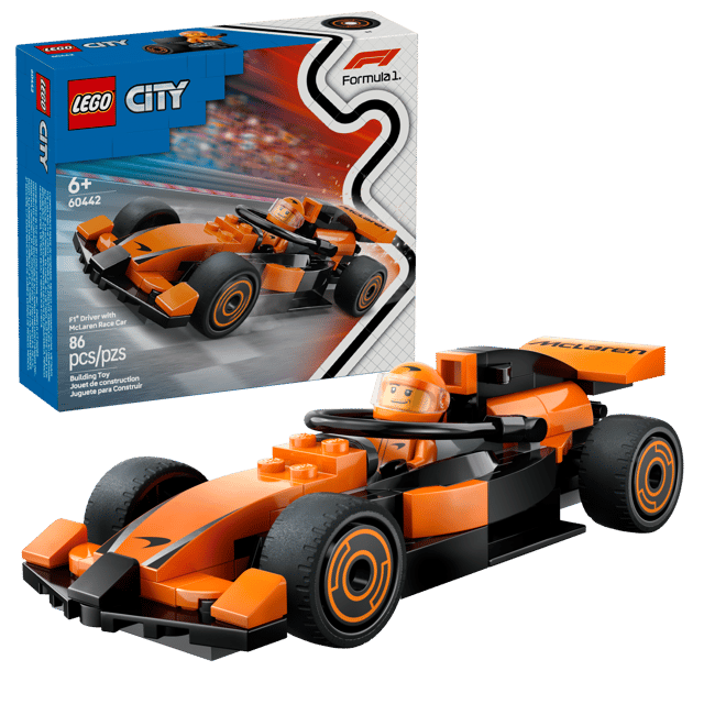 60442 F1® Driver with McLaren Race Car
