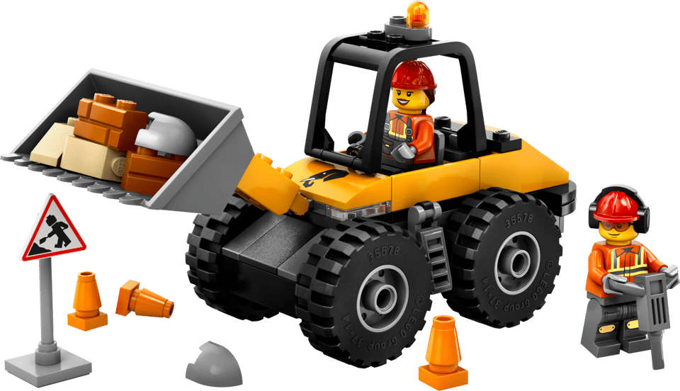 60450 Yellow Construction Wheel Loader