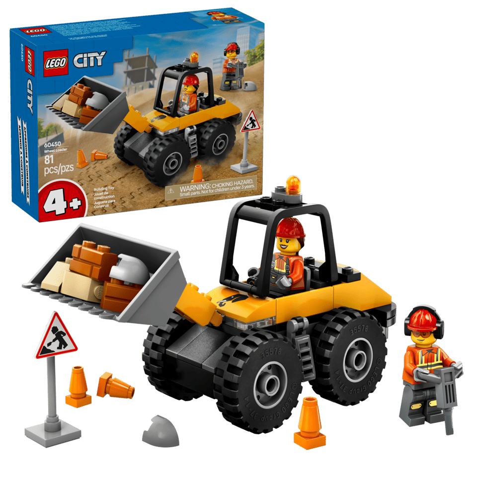 60450 Yellow Construction Wheel Loader