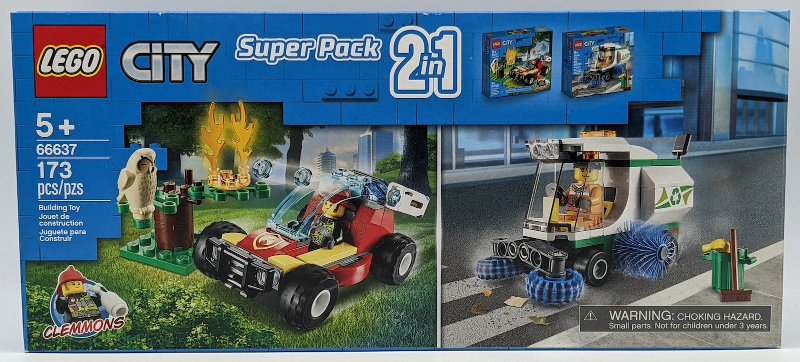 66637 City Bundle Pack, Super Pack 2 in 1 (Sets 60247 and 60249)