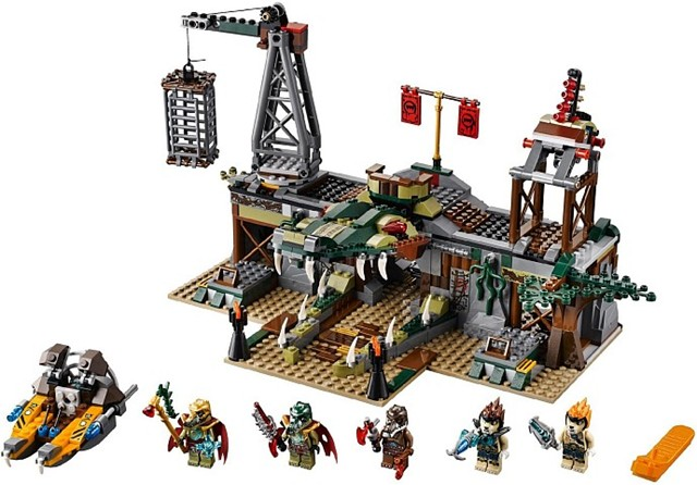 Certified 70014 The Croc Swamp Hideout